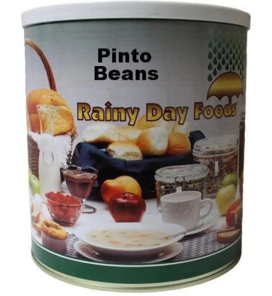 Pinto beans for rainy days.
