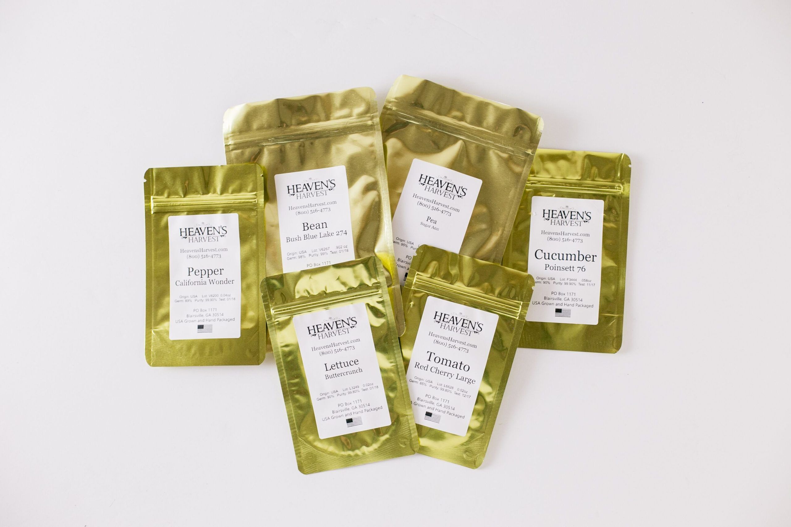 Five packets of tea 
Keywords: 6 varieties